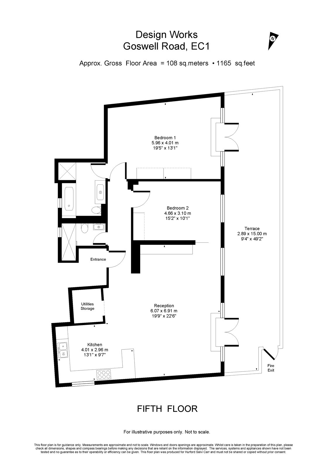 Goswell Road, Clerkenwell, London, EC1V floorplan