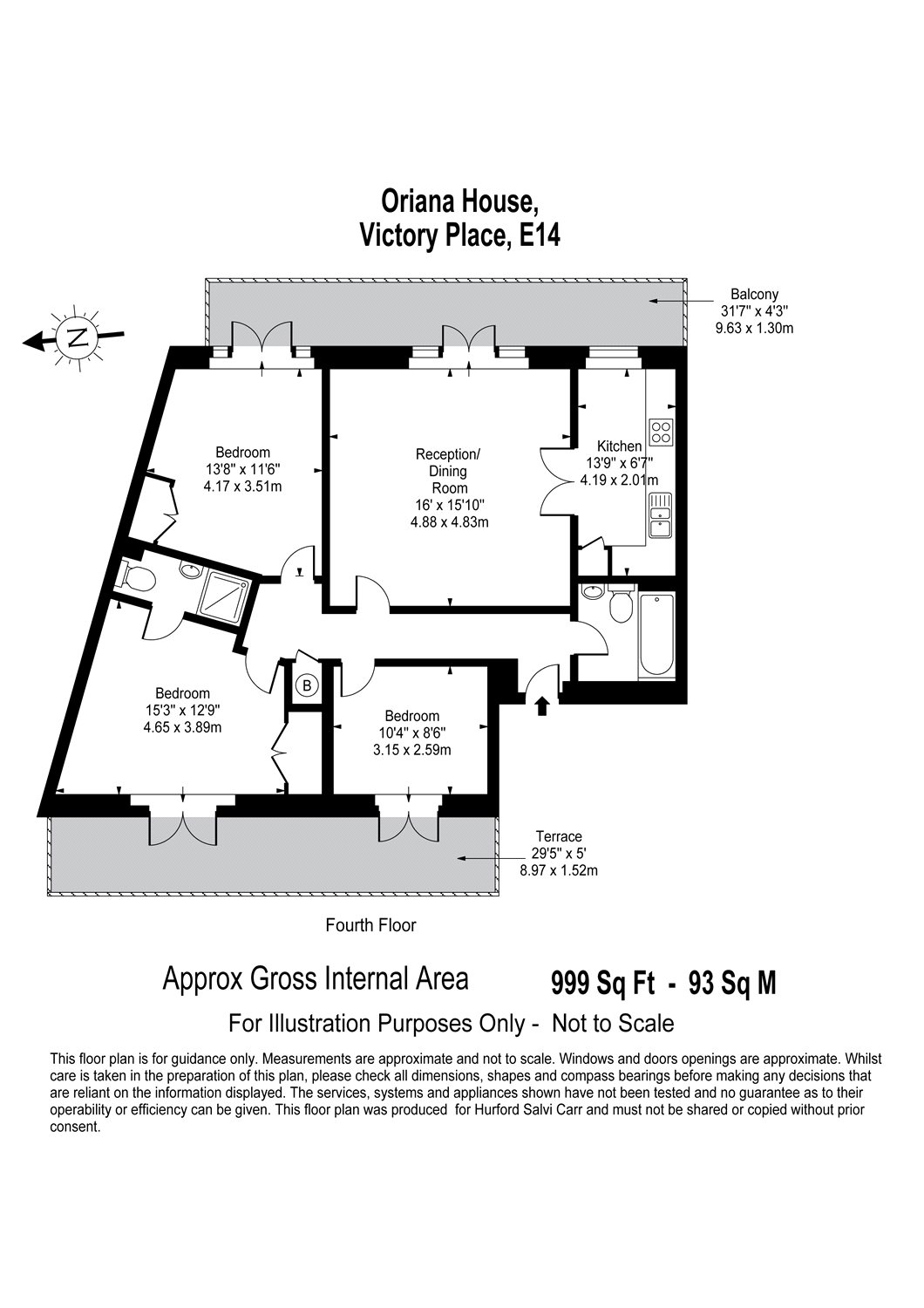 Victory Place, London, E14 floorplan