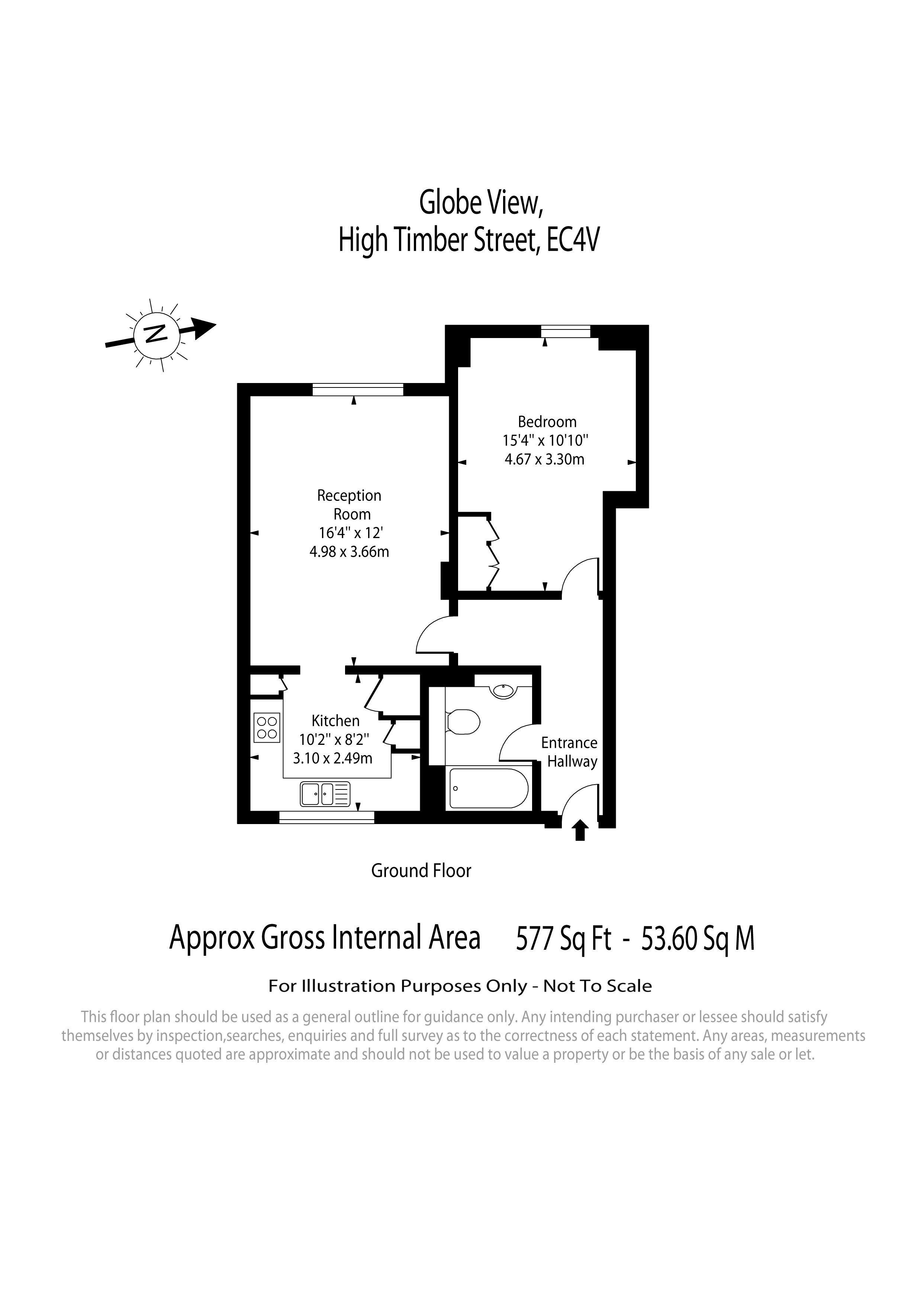High Timber Street, London, EC4V floorplan