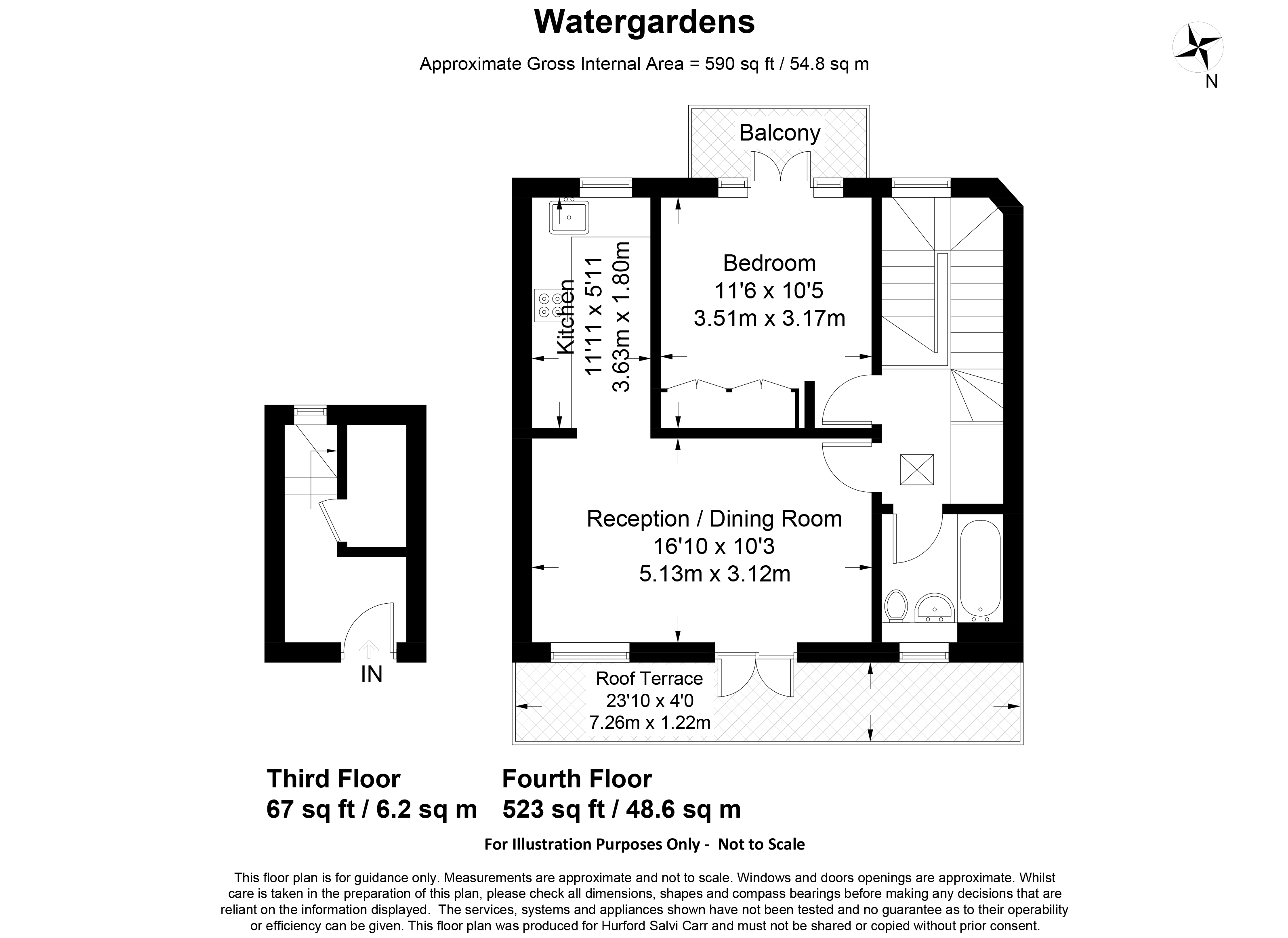The Watergarden, Roy Square, E14 floorplan