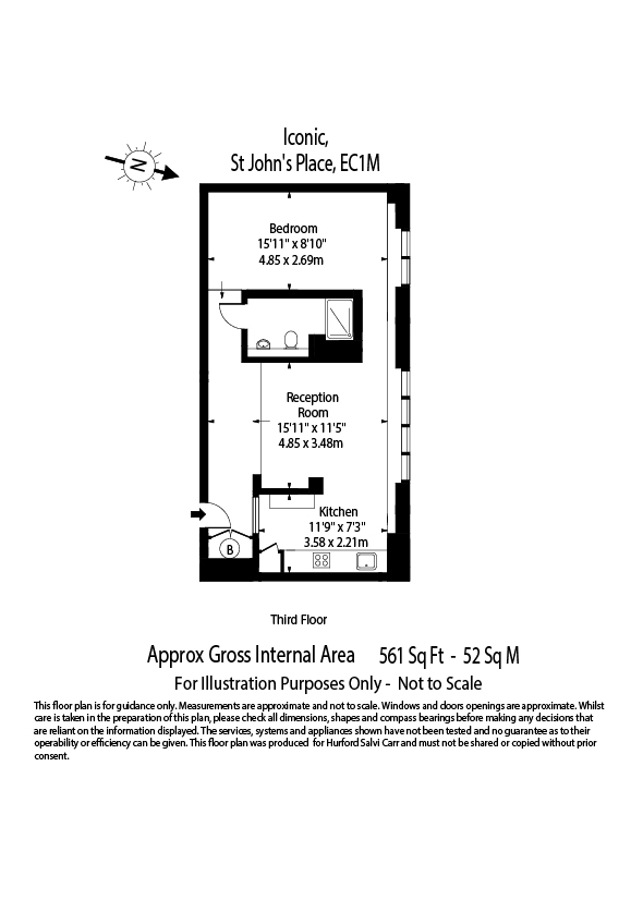 St John's Square, London, EC1M floorplan