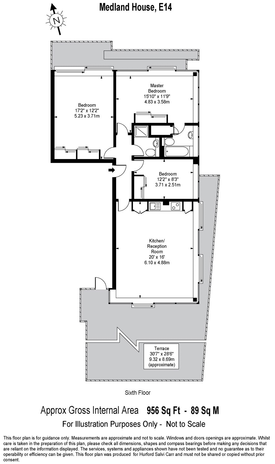 Medland House, 11 Branch Road, Limehouse, E14 floorplan