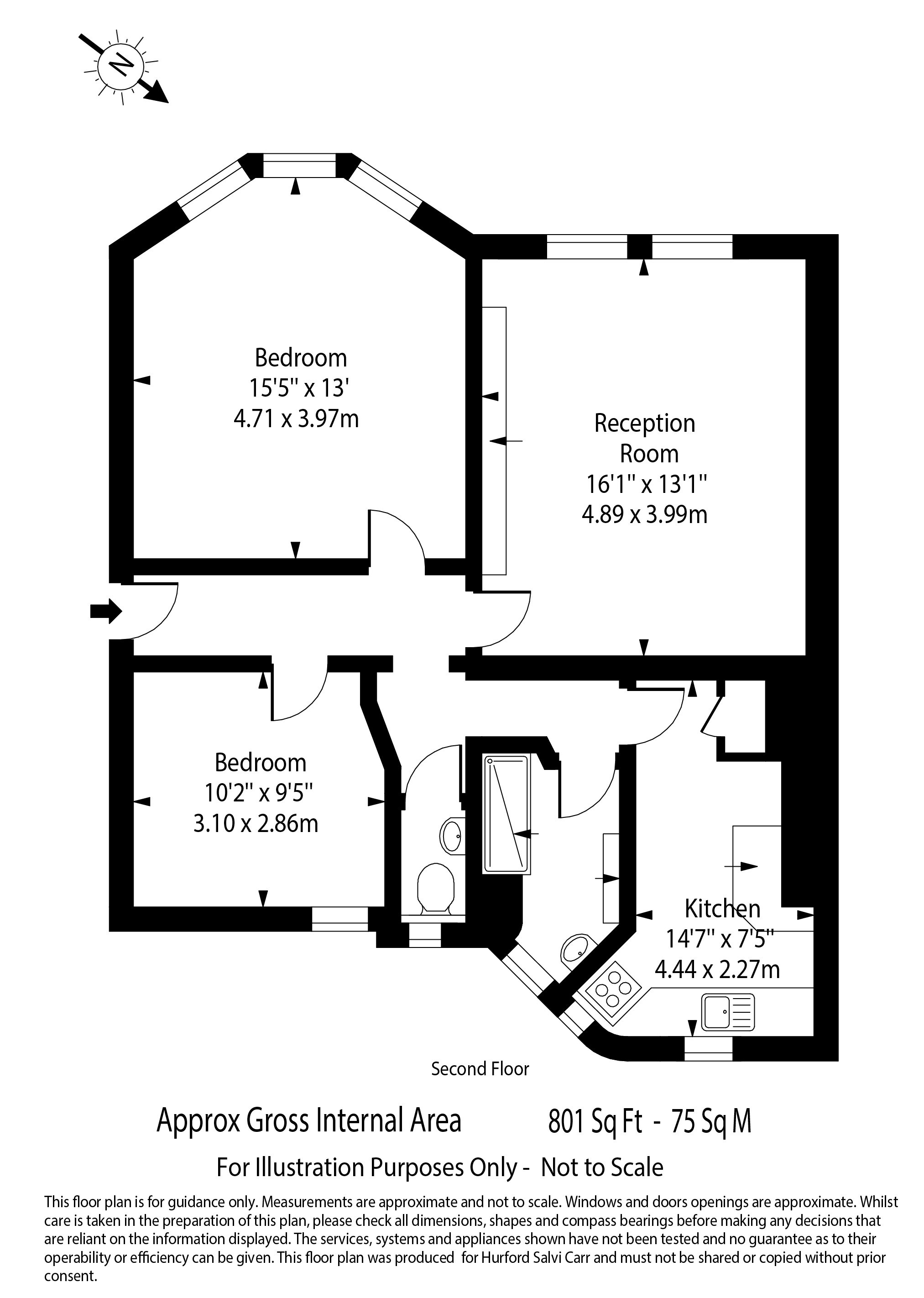 Ridgmount Gardens, London, WC1E floorplan