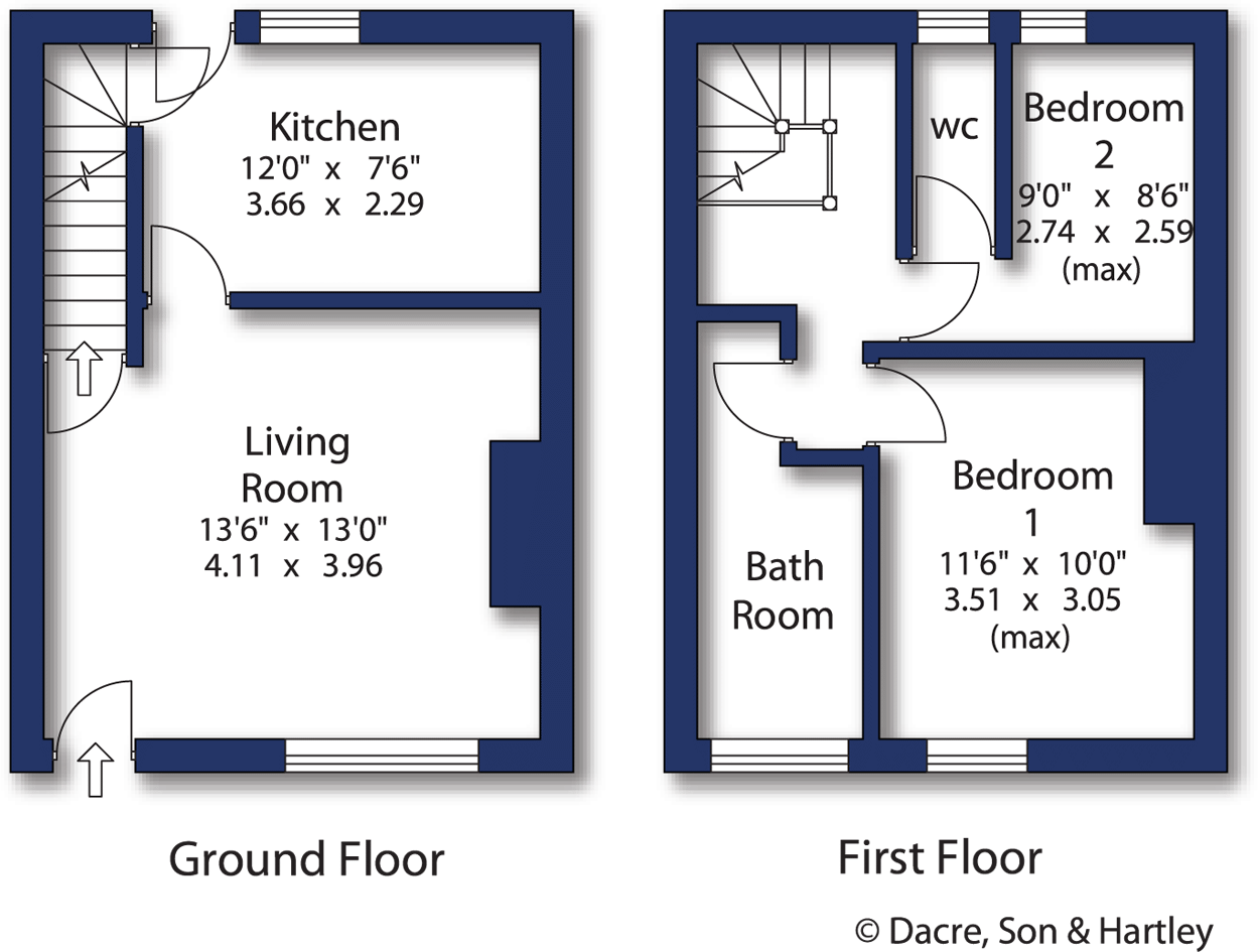 2 bedroom property for sale in Ingrow Lane, Keighley, BD22 £79,000