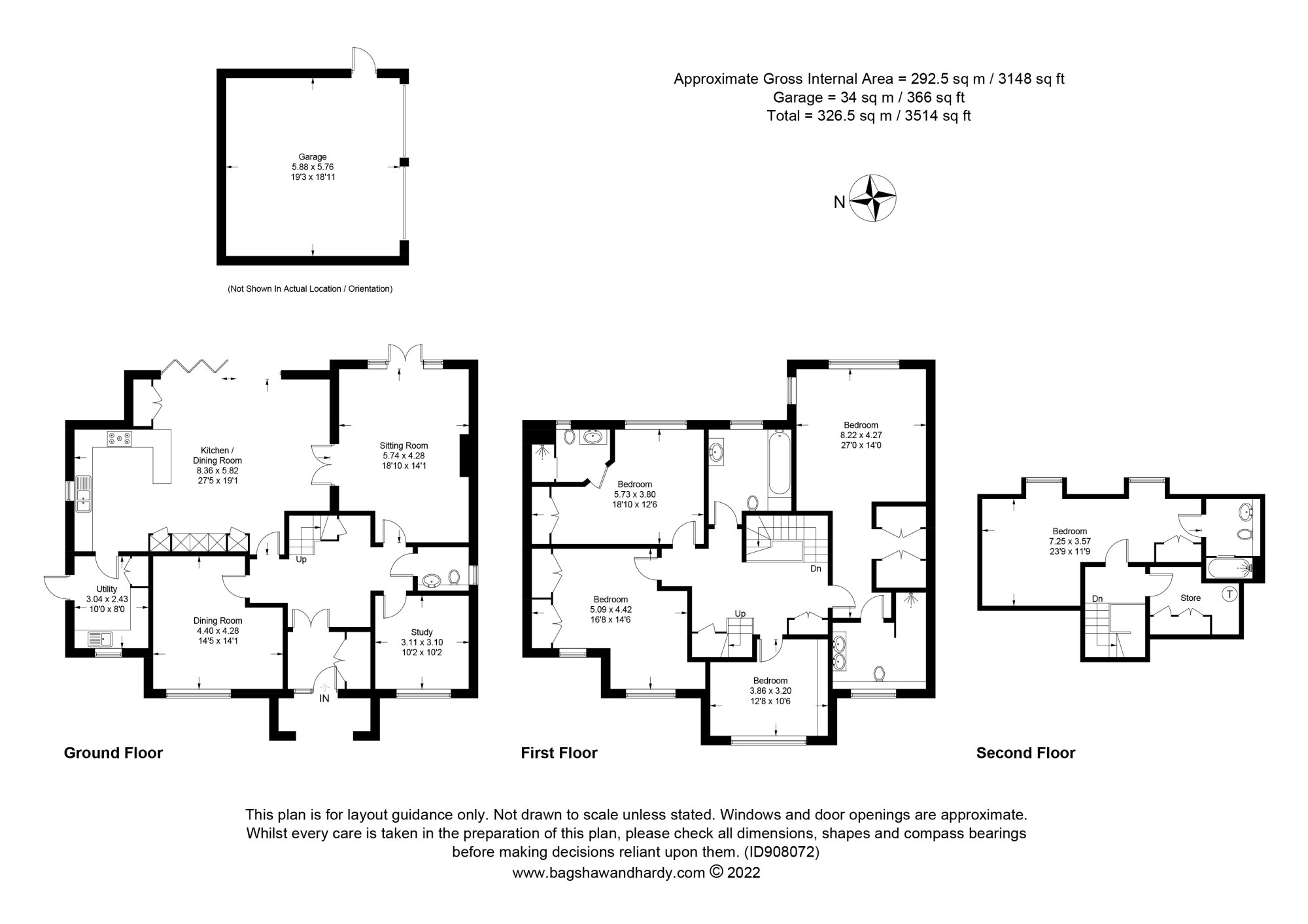 JacksonStops 5 bedroom property for sale in Wraylands Drive, Reigate