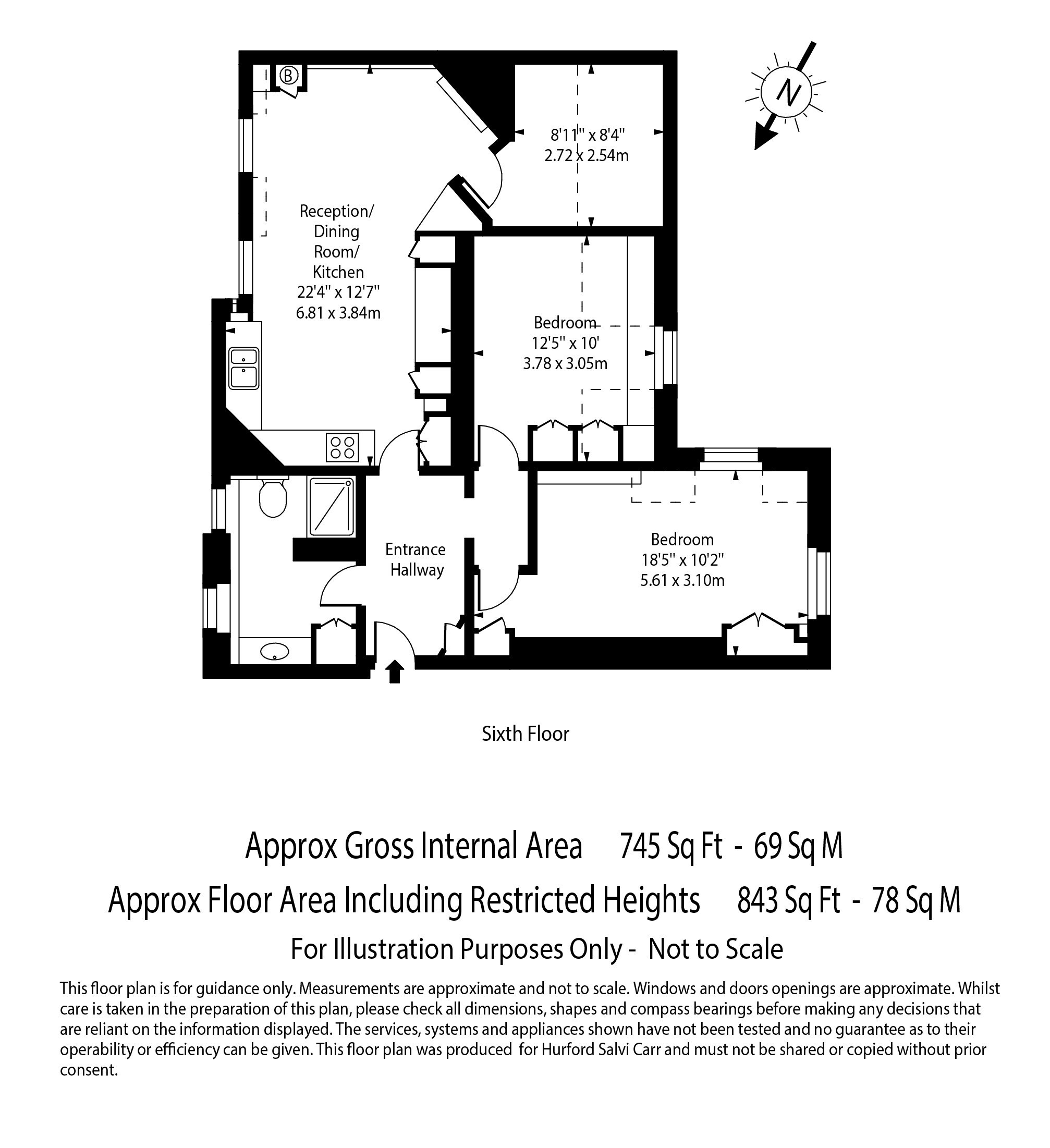 Gray's Inn Road, Bloomsbury, London, WC1X floorplan