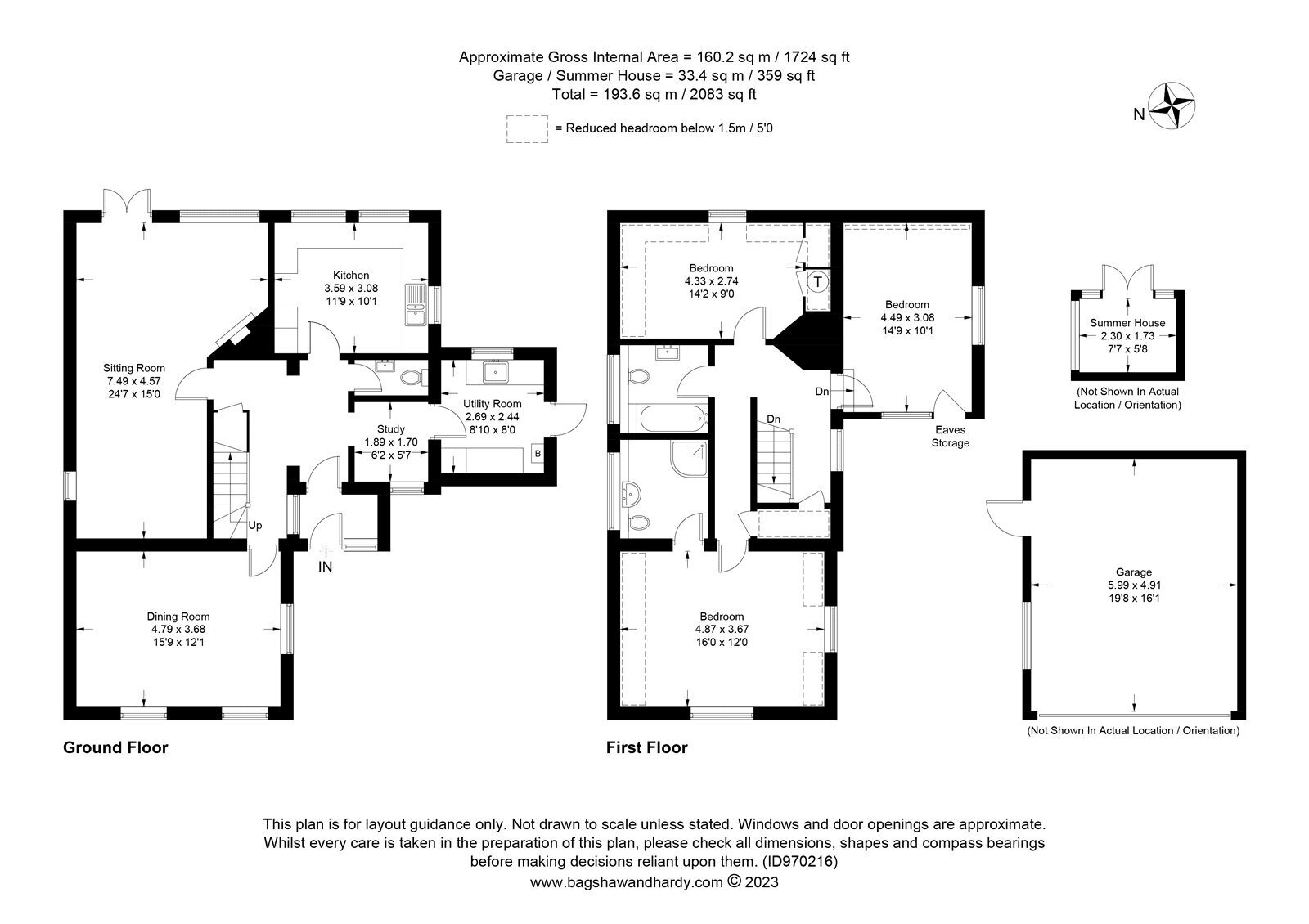 JacksonStops 3 bedroom property for sale in Sandy Lane, Oxted