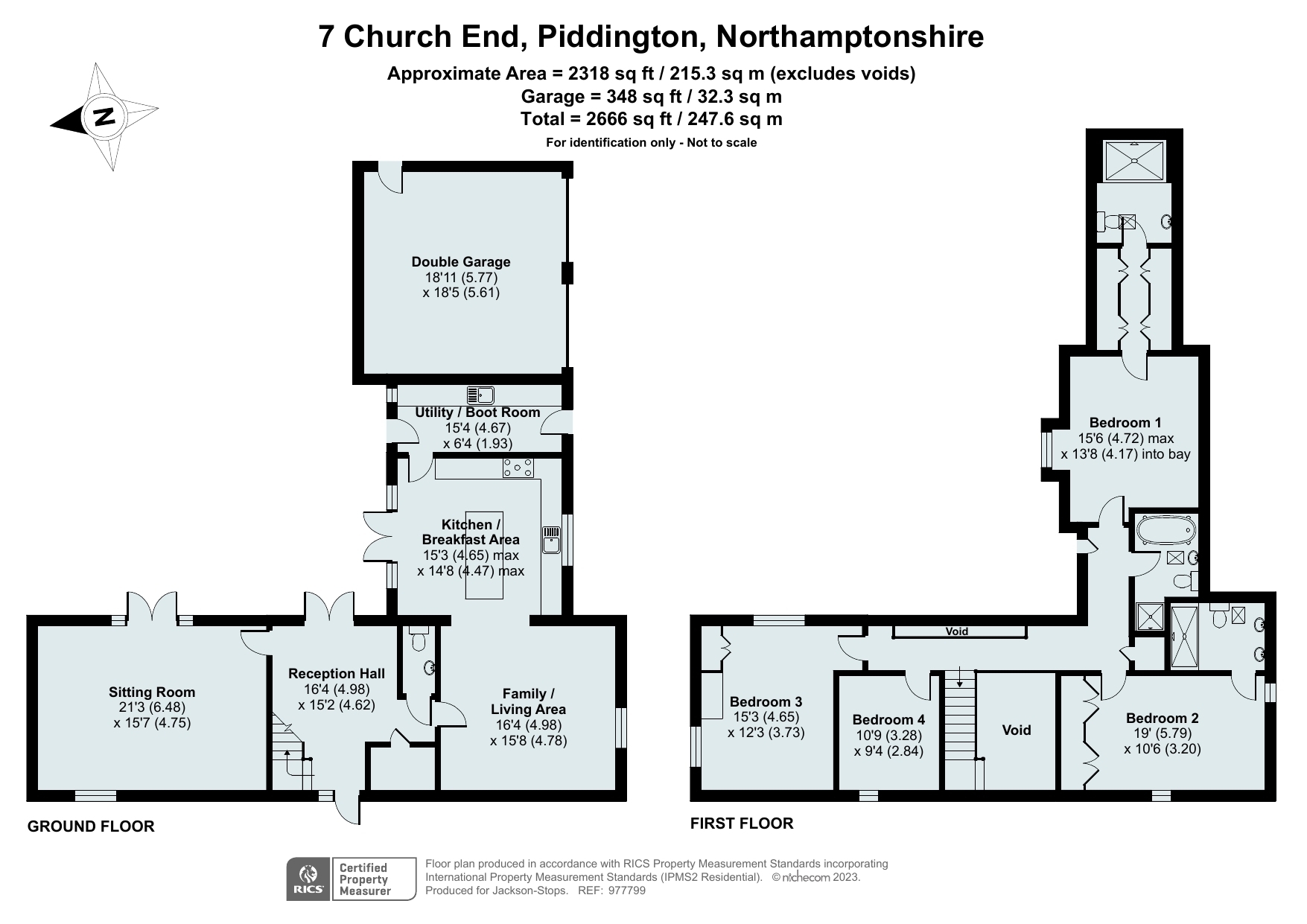 JacksonStops 4 bedroom property for sale in Church End, Piddington