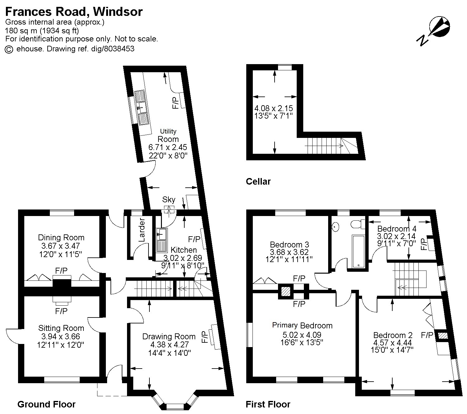 4 bedroom property for sale in Frances Road, Windsor, SL4 Guide price