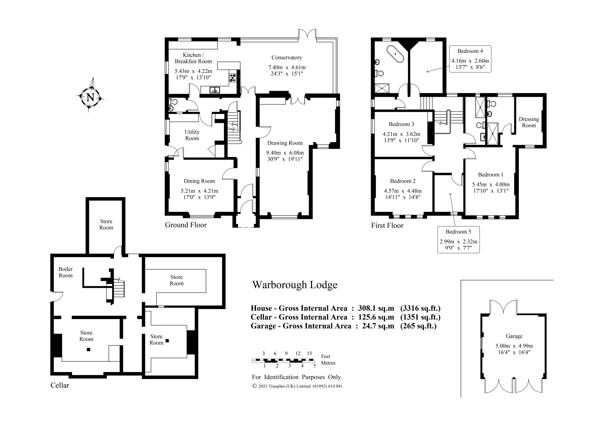 JacksonStops 5 bedroom property for sale in Rusthall Road, Rusthall