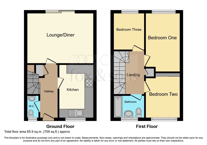 Little Pembrokes, Worthing 3 bedroom terraced house Fox & Sons
