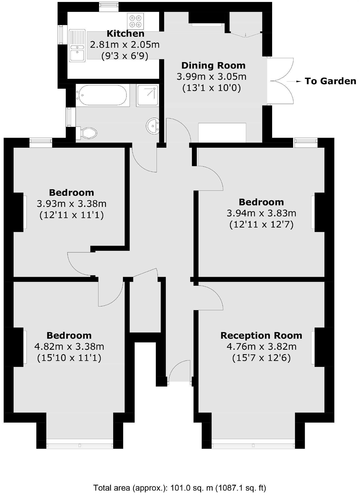 Jacksons 3 bedroom property for sale in Stapleton Road, London £750,000