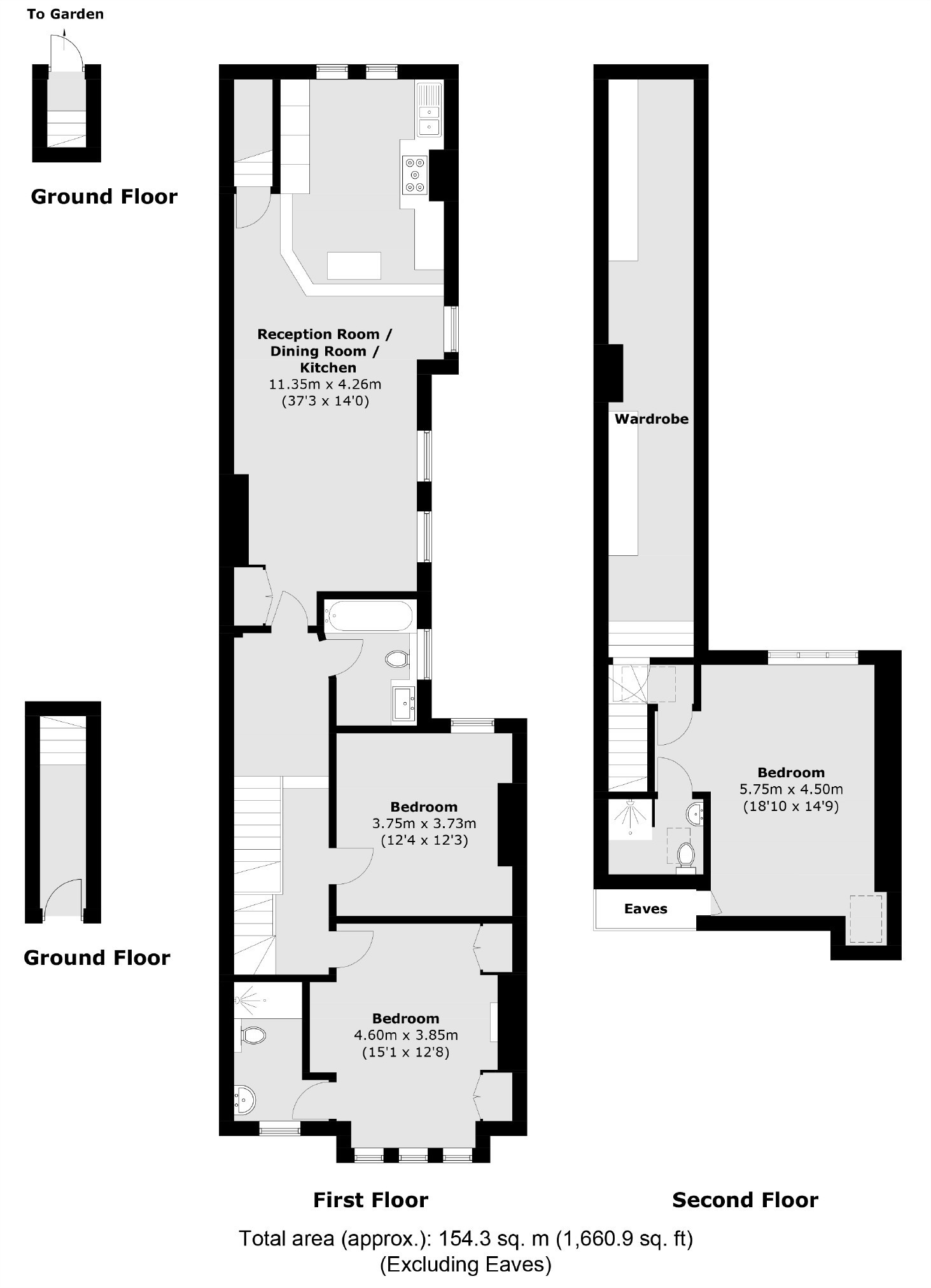 Jacksons 3 bedroom property for sale in Criffel Avenue, Streatham