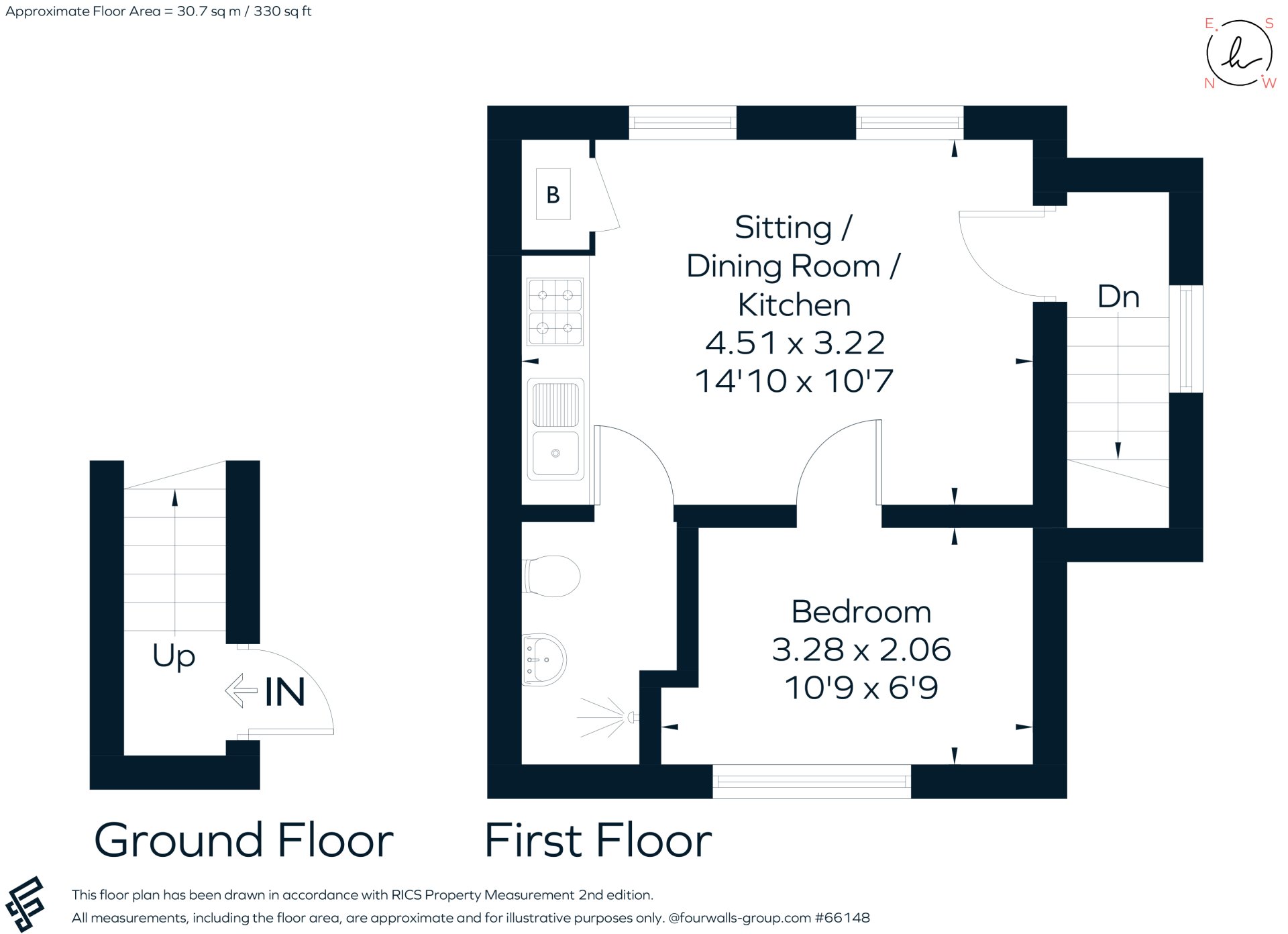 1 bedroom property to let in Alcester Road StratforduponAvon CV37 £