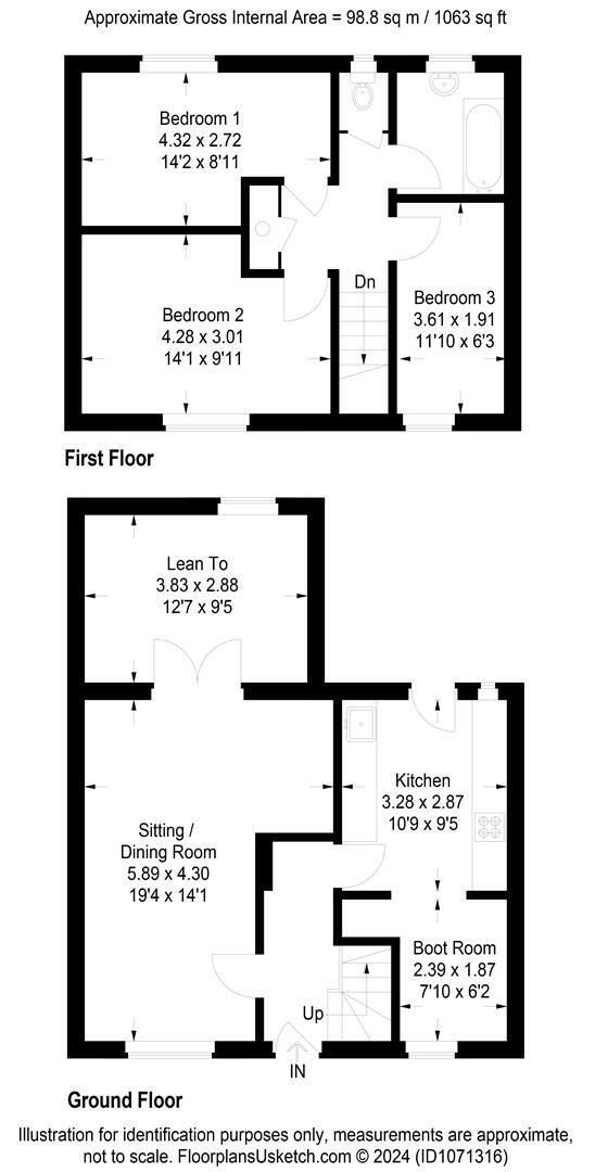Stags 3 bedroom property for sale in South View, Westleigh, Tiverton