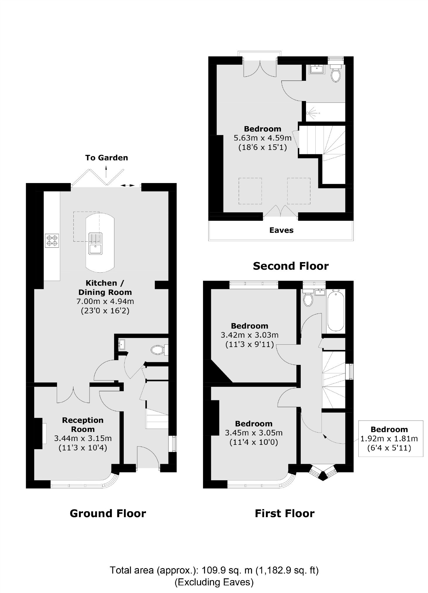 Snellers 4 bedroom property for sale in Longford Close, Hampton Hill
