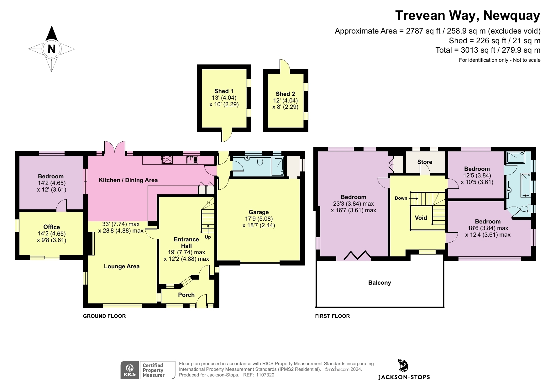 JacksonStops 4 bedroom property for sale in Trevean Way, Newquay