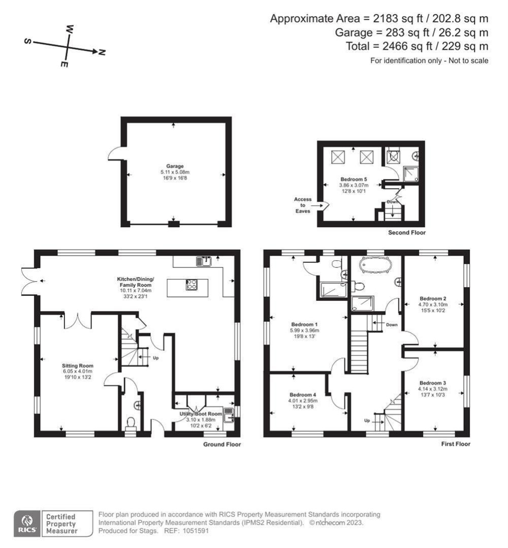 Stags 5 bedroom property for sale in High Street, Ide, Exeter