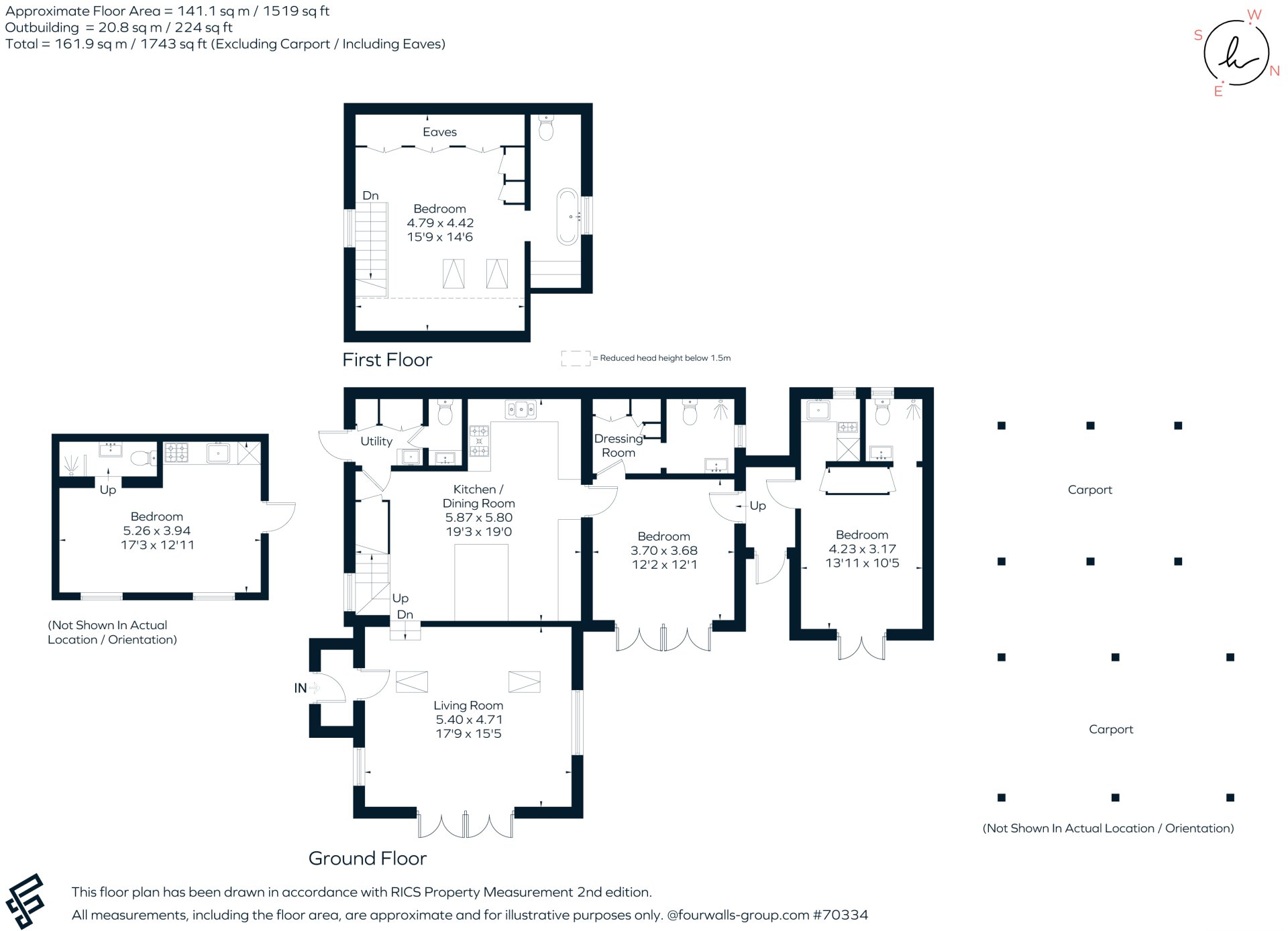 4 bedroom property for sale in Prestwick Lane, Chiddingfold, GU8