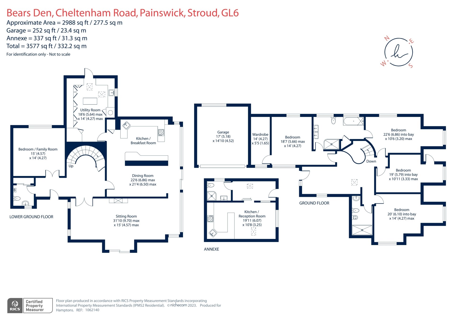 4 bedroom property for sale in Cheltenham Road, Painswick, GL6 Guide price £1,175,000