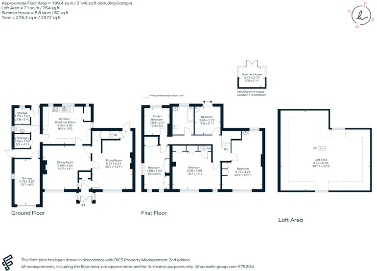 Floorplan 1 for Bounds Oak Way, Bidborough, TN4