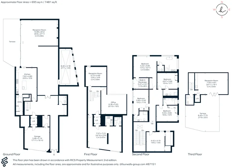 Floorplan 1 for Broughton Road Fulham SW6