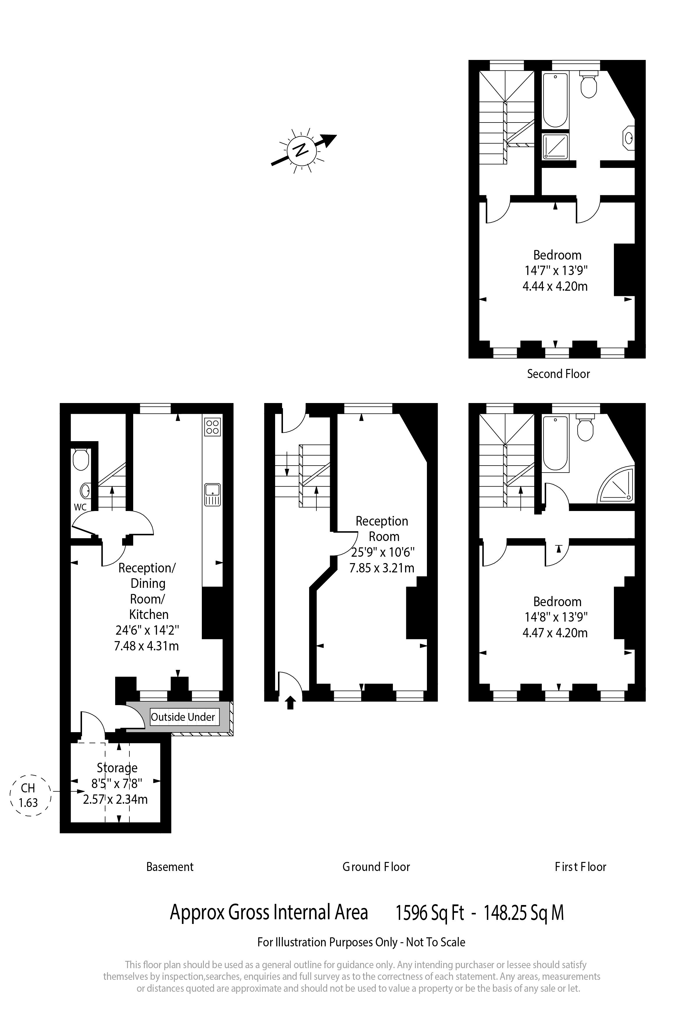 Mount Pleasant, London, WC1X floorplan