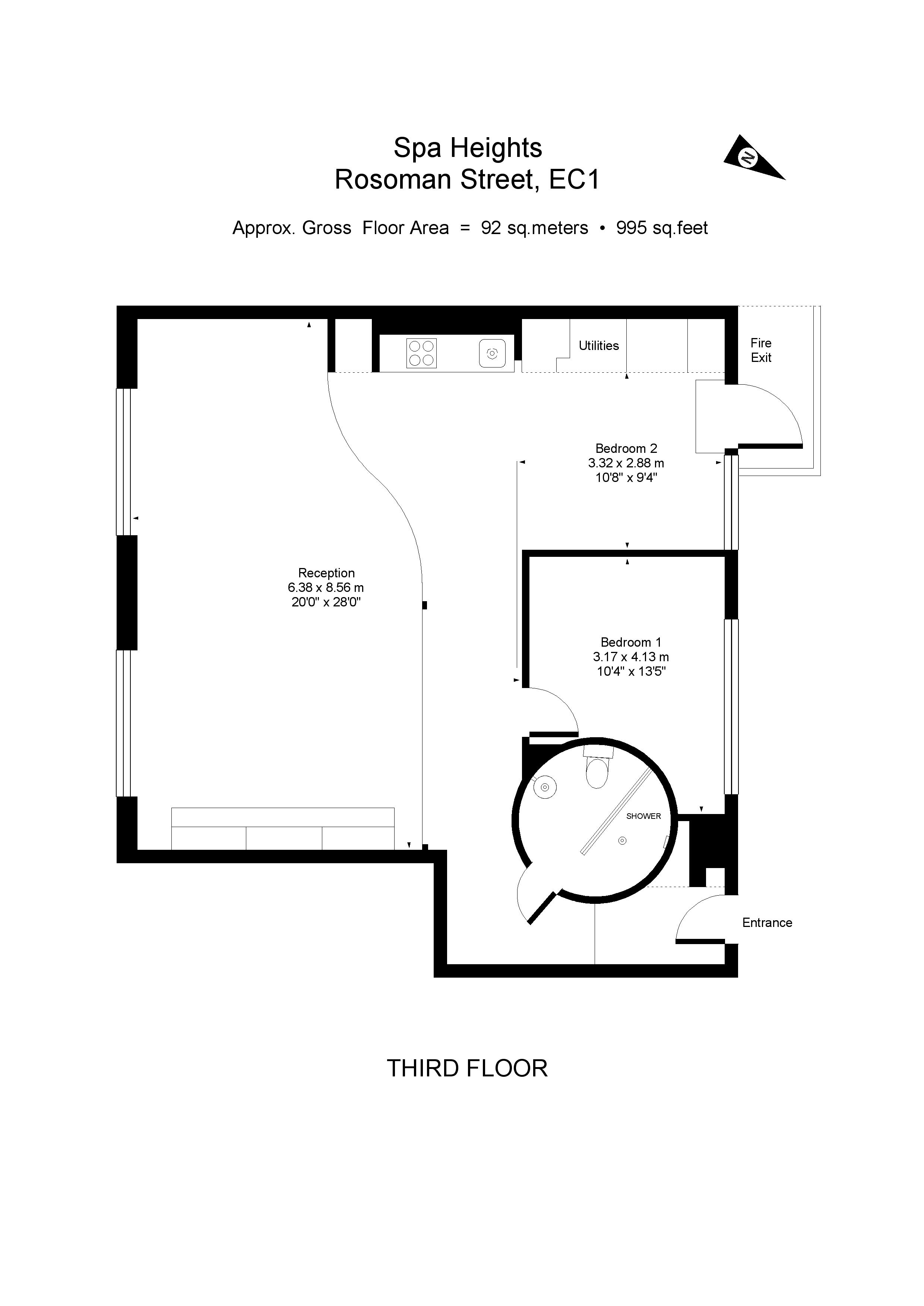 Rosoman Street, London, EC1R floorplan