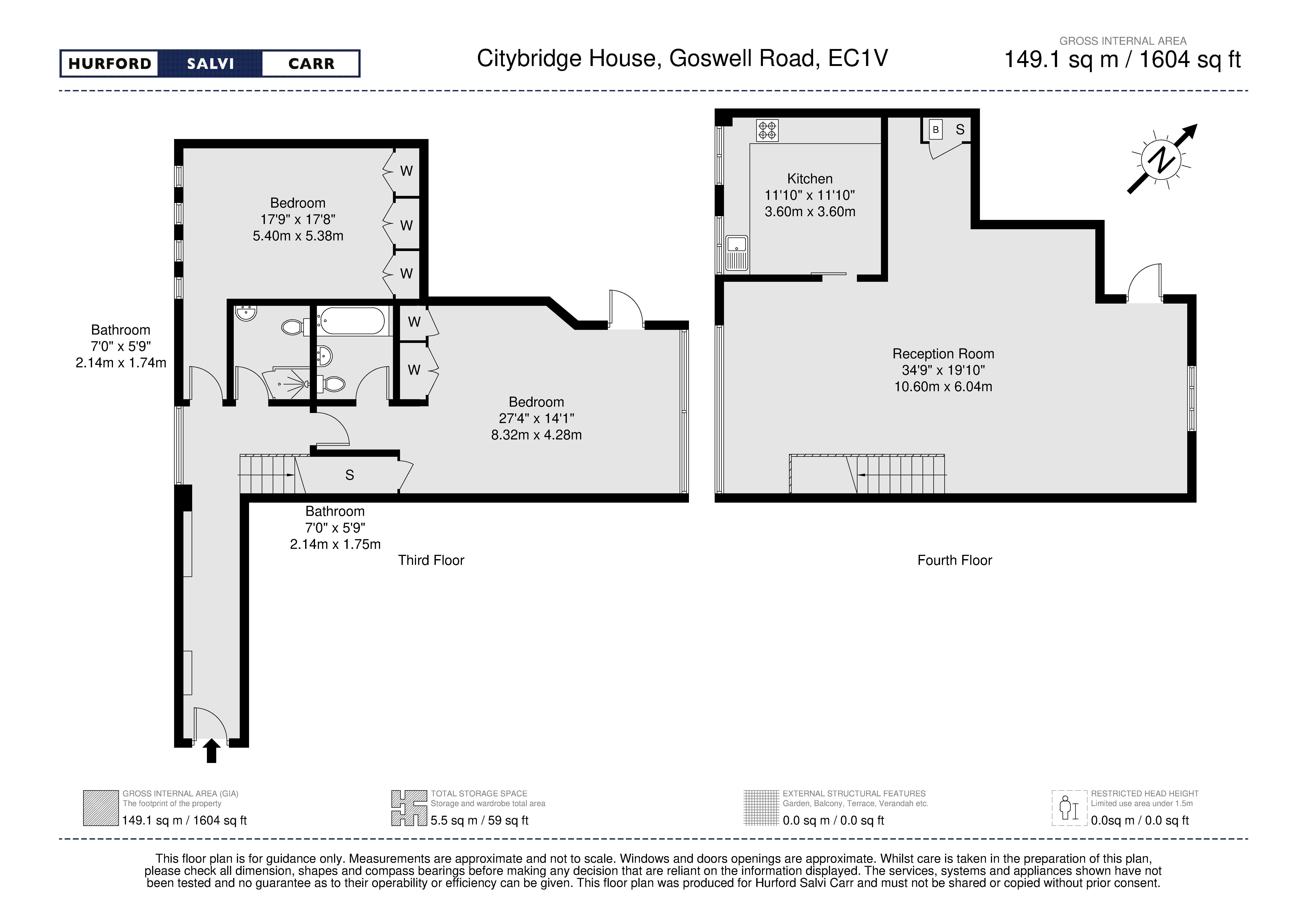 Goswell Road, London, EC1V floorplan