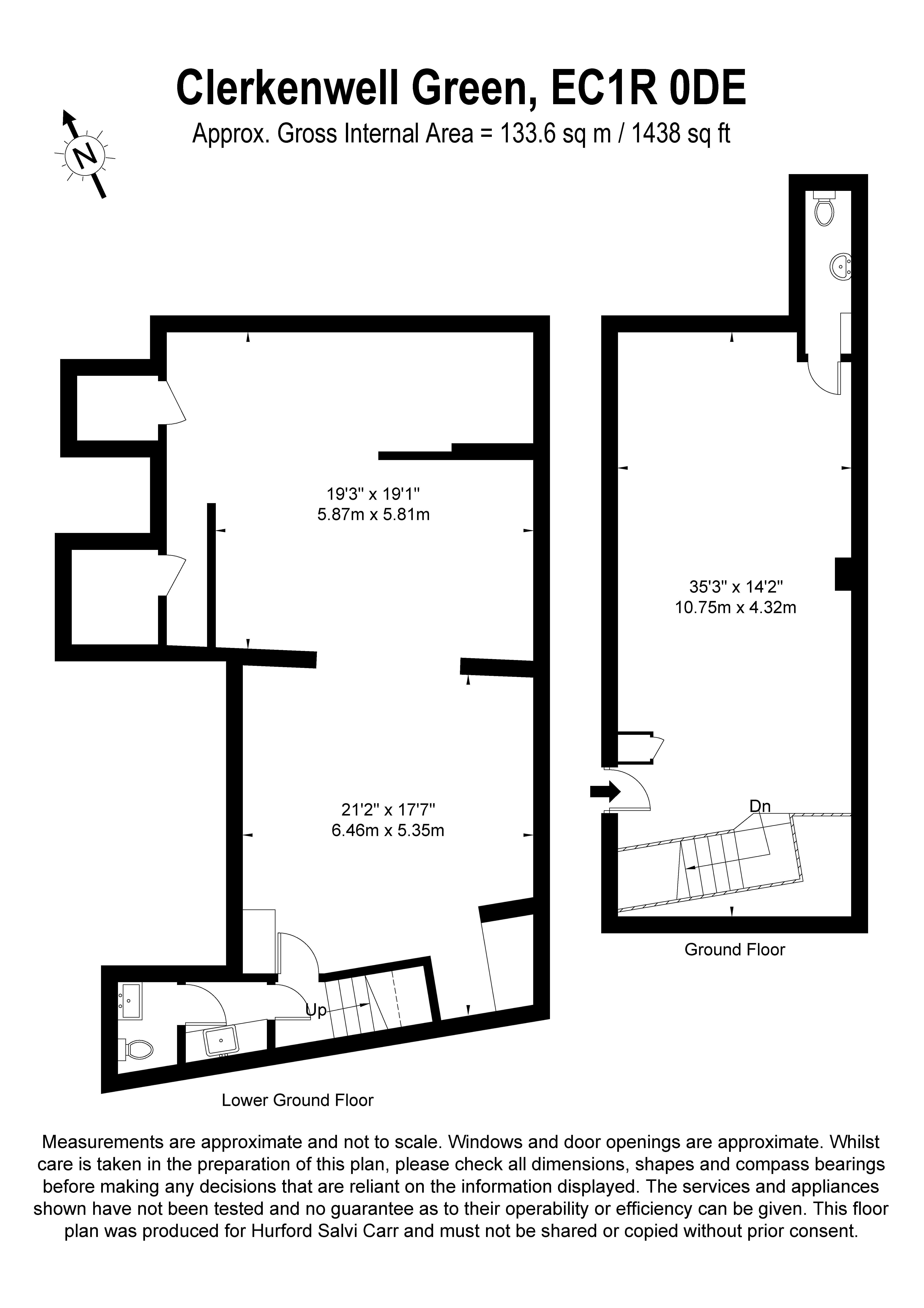 Clerkenwell Green, London, EC1R floorplan