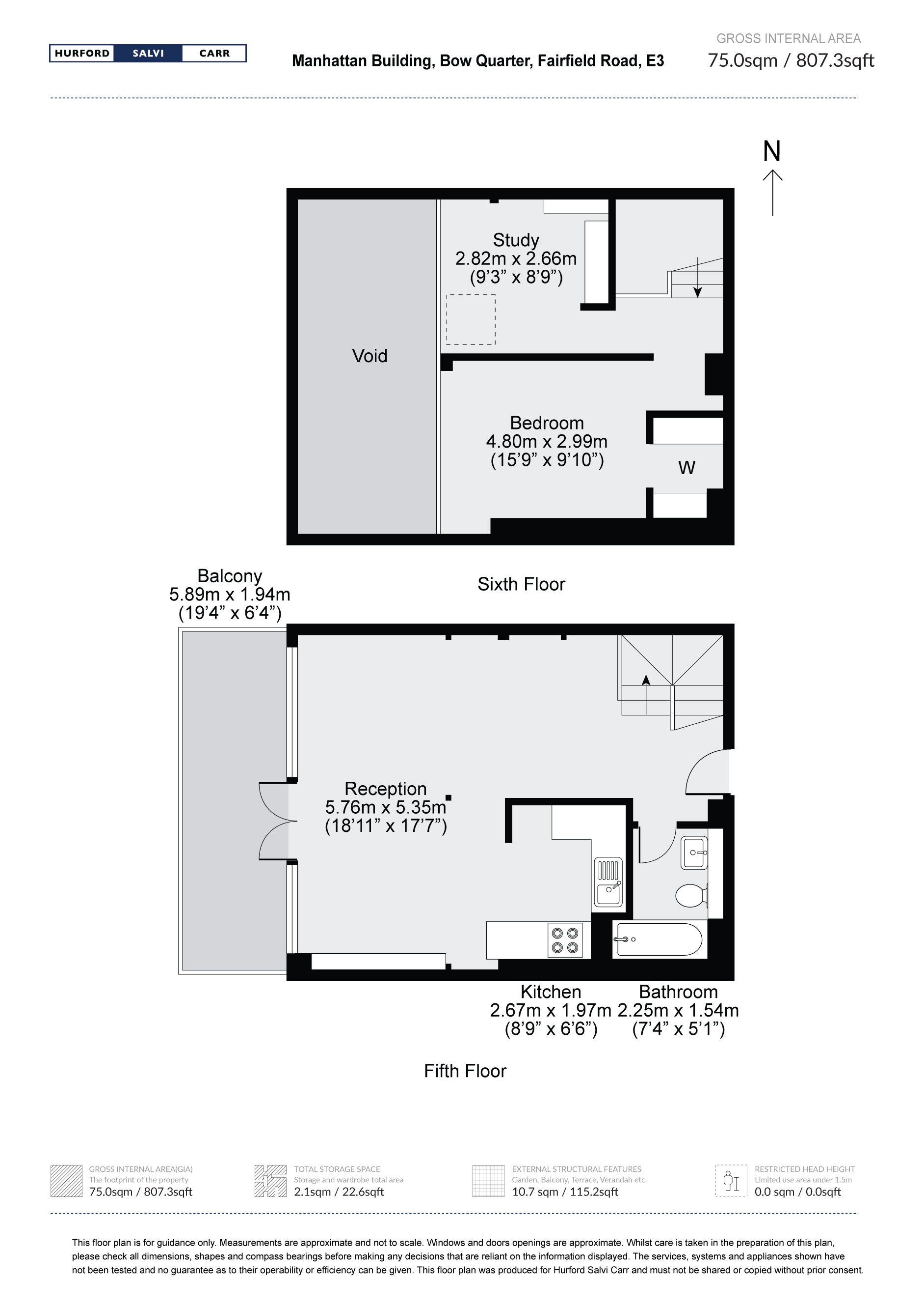 Manhattan Building, Bow Quarter, Fairfield Road, Bow, E3 floorplan