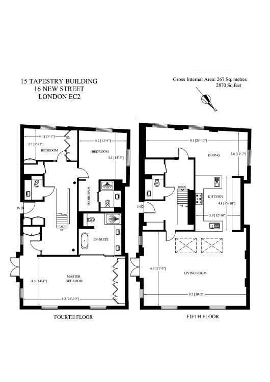 Tapestry Building, 16 New Street, London, EC2M floorplan