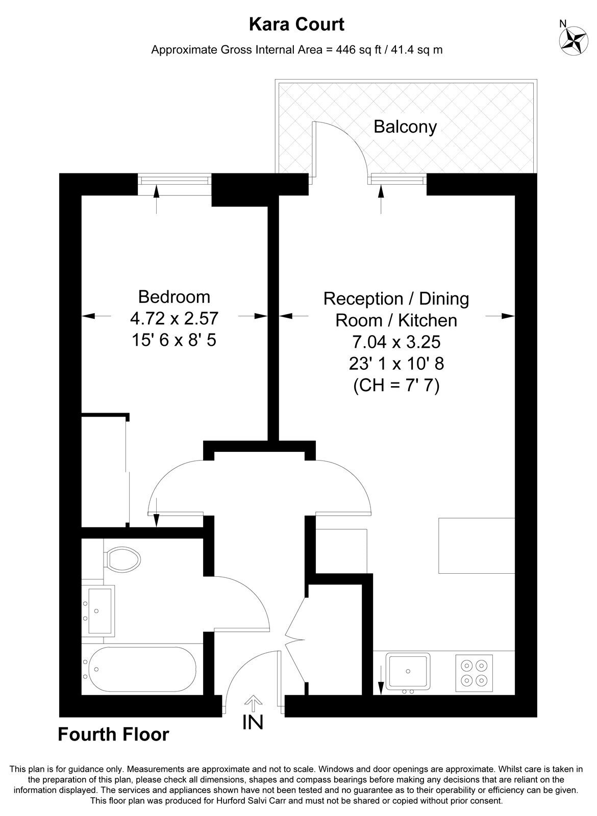Seven Seas Gardens, Bow, London, E3 floorplan