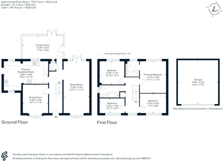 Floorplan 1 for Pennington Place, Southborough, TN4