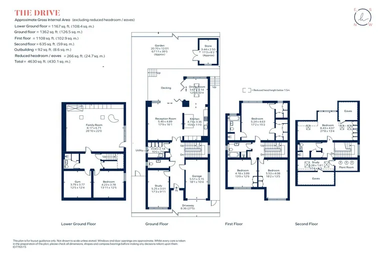 Floorplan 1 for Corkran Road, Surbiton, KT6