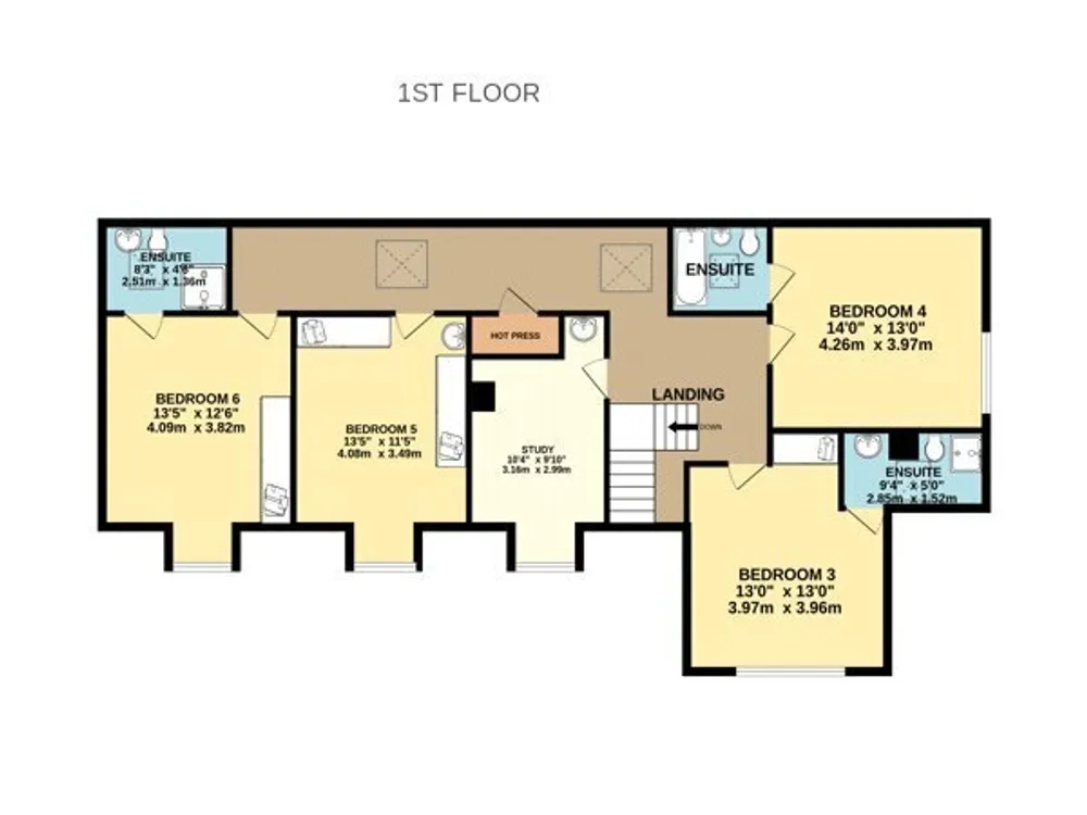 Floorplan for Thornvale (House + Mews), Sunnybank, Kilpedder, Co. Wicklow, A63NA72