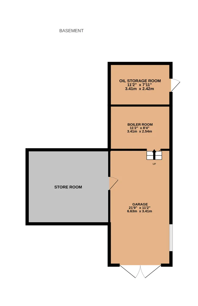 Floorplan for Thornvale (House + Mews), Sunnybank, Kilpedder, Co. Wicklow, A63NA72