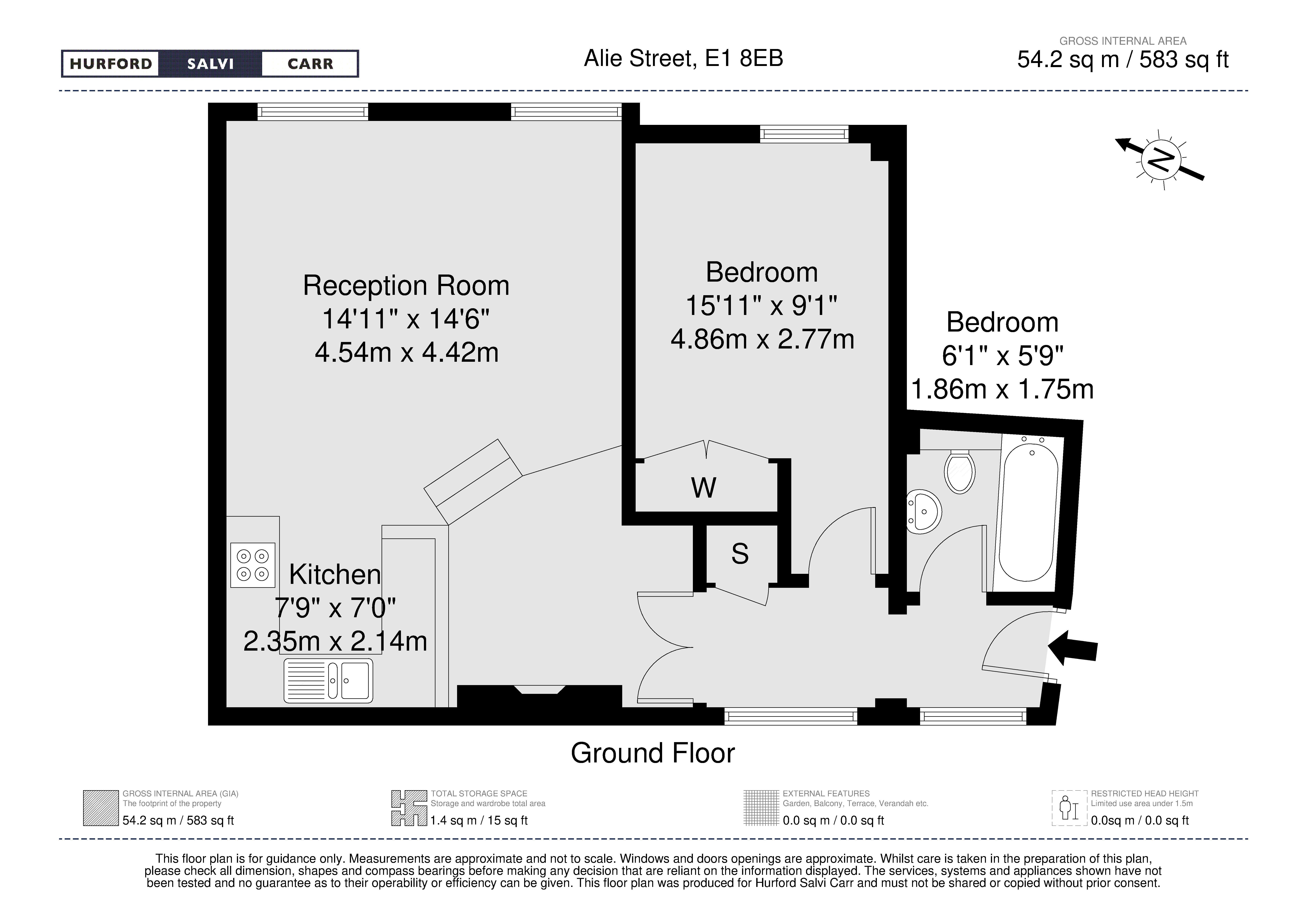 Alie Street, London, E1 floorplan