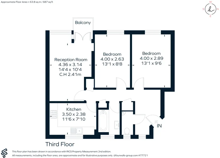 Floorplan 1 for Innes Gardens, London, SW15