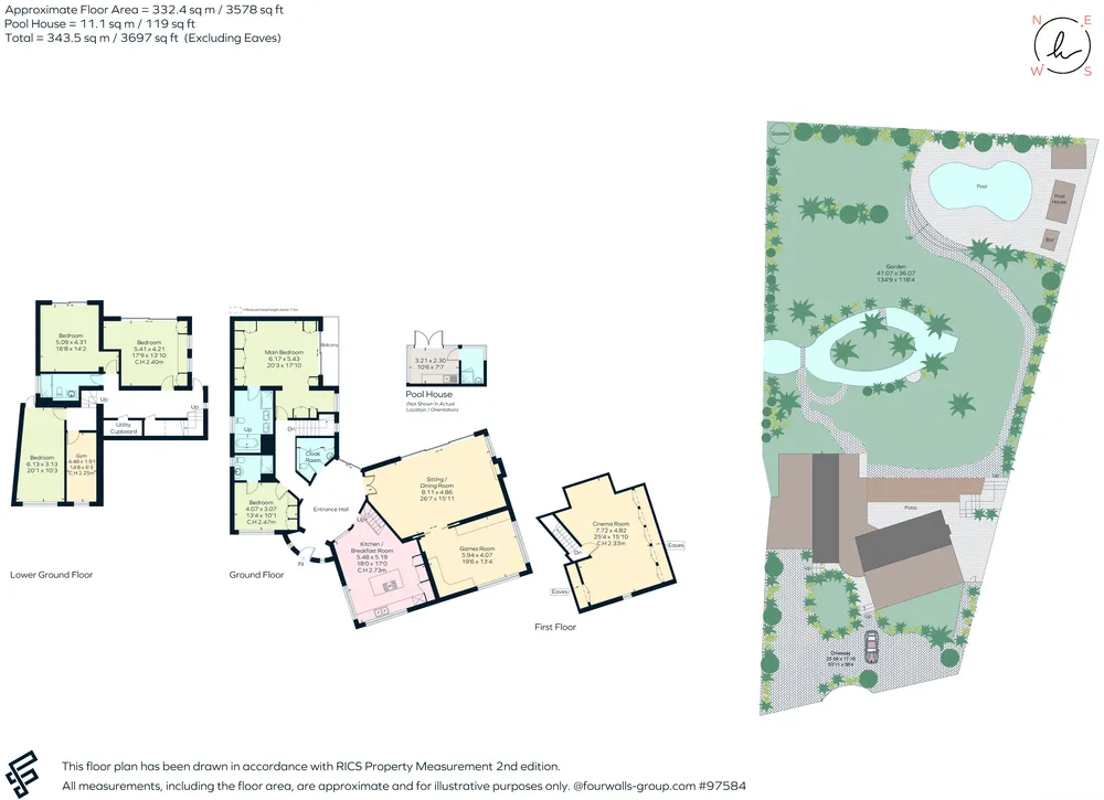 Floorplan for Spring Lake, Stanmore, HA7