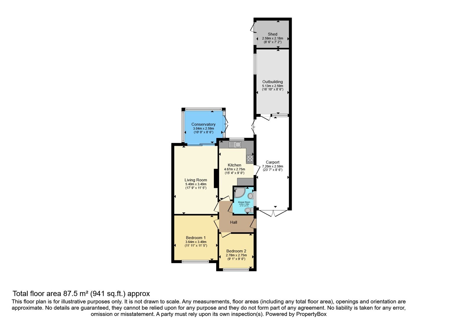 2 bedroom property for sale in Finchfield Close, Eaglescliffe, Stockton ...