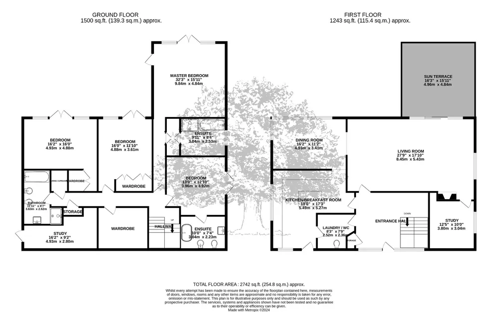 Floorplan for Thornwood
