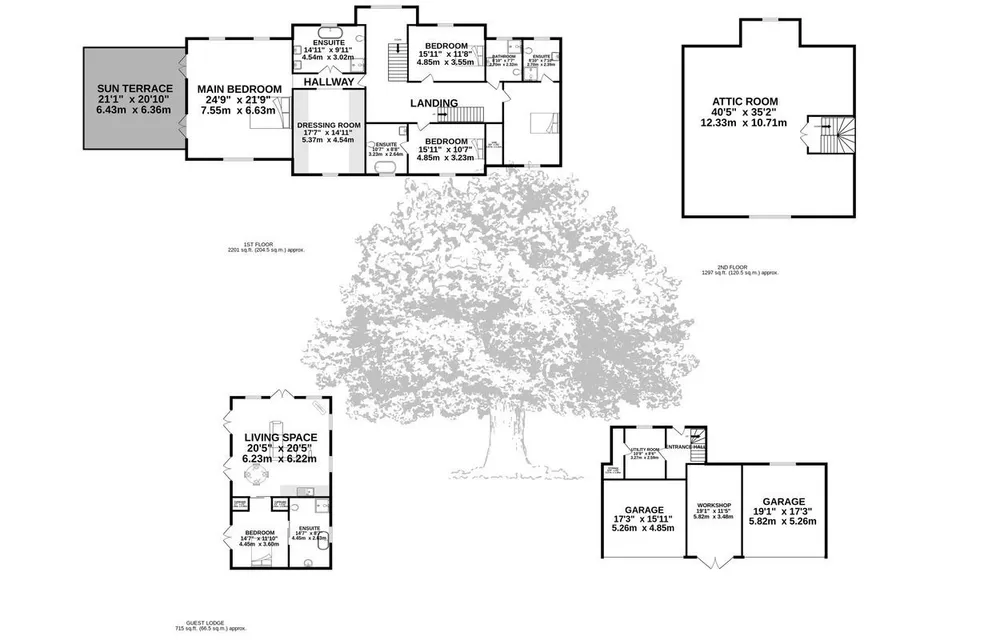 Floorplan for Sunningdale Manor