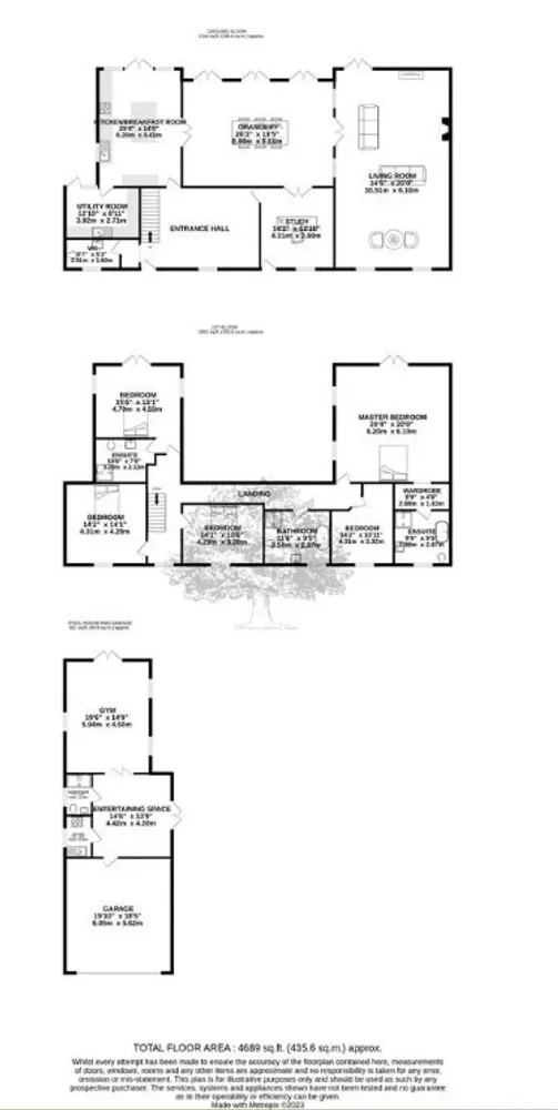 Floorplan for La Chasse
