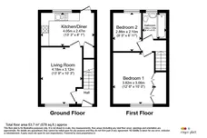 Marefield, Lower Earley, Reading floorplan 1 out of 1