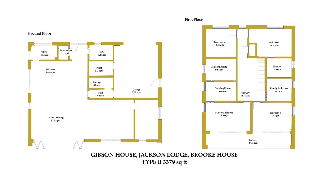 Floorplan for Bader House, Courtlands Park, Banstead, SM7