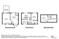 Water Lane, Totton, Southampton floorplan 1 out of 2