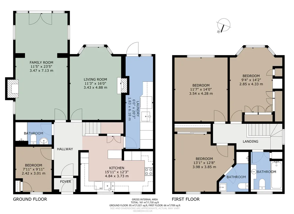 Floorplan for Five Mile Drive, Oxford, Oxfordshire, OX2
