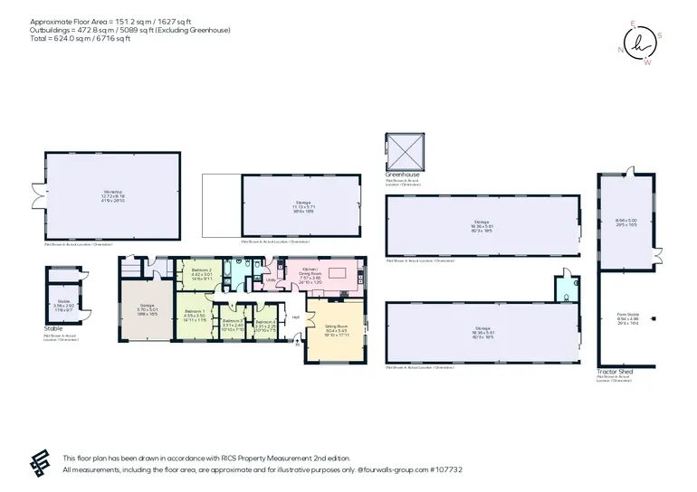Floorplan 1 for Cuttinglye Road, Crawley, RH10