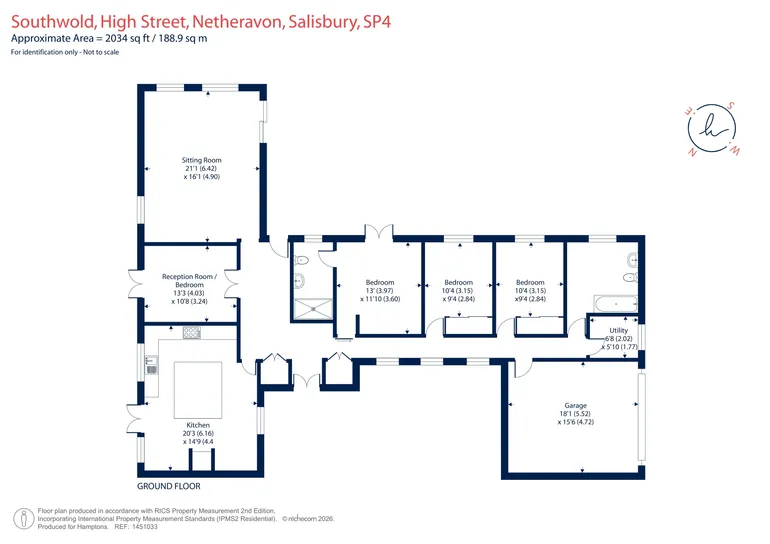 Floorplan 1 for Netheravon, Salisbury, SP4
